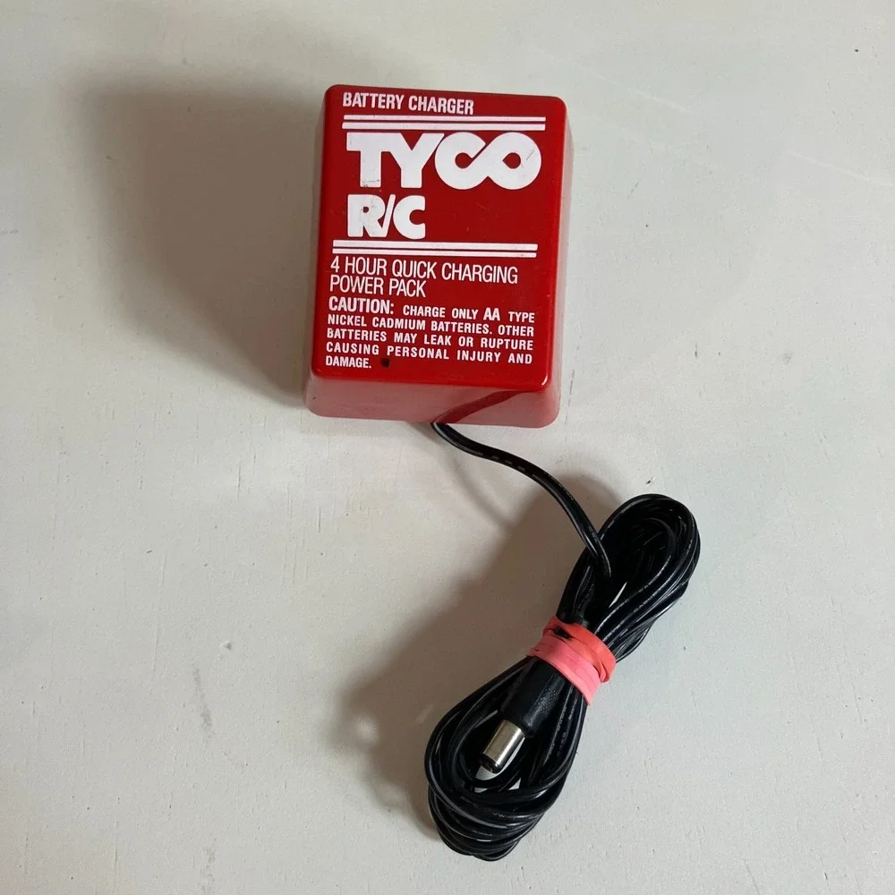 TYCO RC 4 Hour Quick Battery Charger 2997 AC Adapter 9.6v NiCd‎ 2998